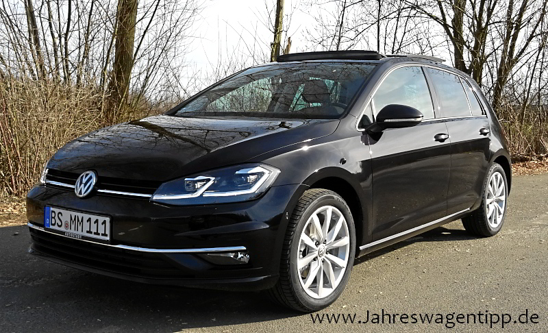 VW Golf 7 Facelift Highline DSG 92 KW (neues Modell) ACC Navi LED Panoramadach Jahreswagen 