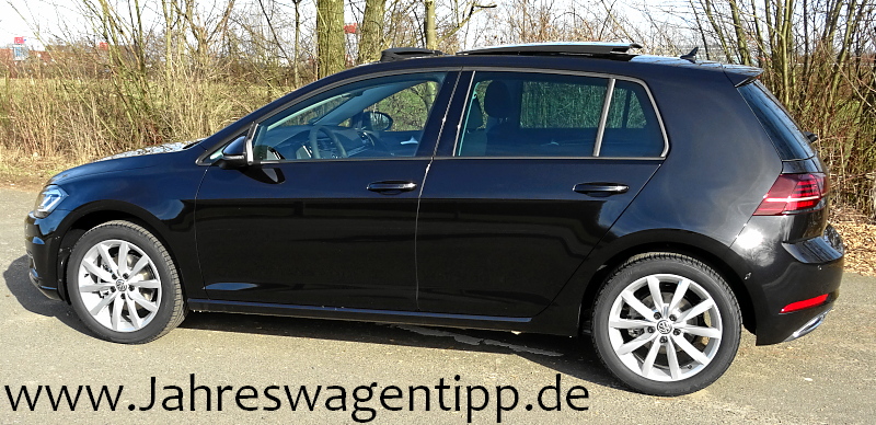 VW Golf 7 Facelift Highline DSG 92 KW (neues Modell) ACC Navi LED Panoramadach Jahreswagen 