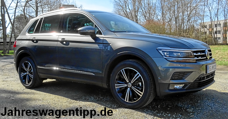  Jahreswagen VW Tiguan Sound DSG TSI 110 KW  Gebrauchtwagen Werksangehörigen