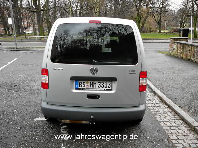 Caddy Life Ecofuel silber www.jahreswagentip.de