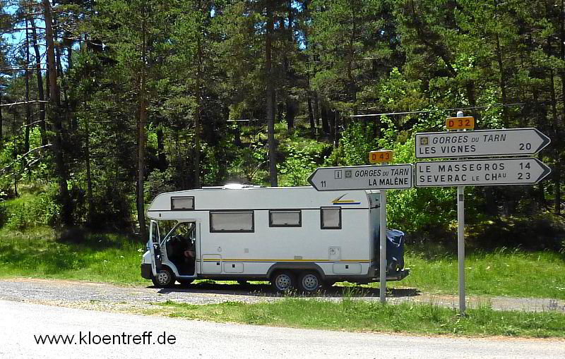 Frankreich 2011 Wohnmobil Kloentreff.de